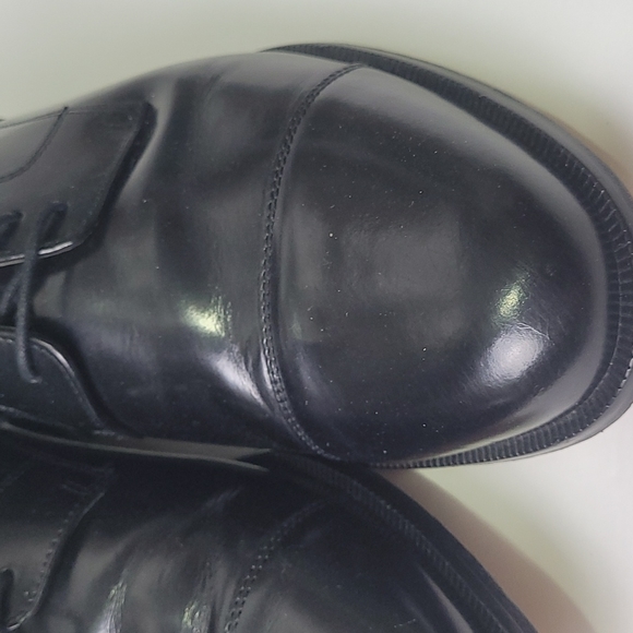 COLE HAAN NIKE AIR BLACK OXFORD DRESS LACE UP SHOES 13M - Picture 9 of 15